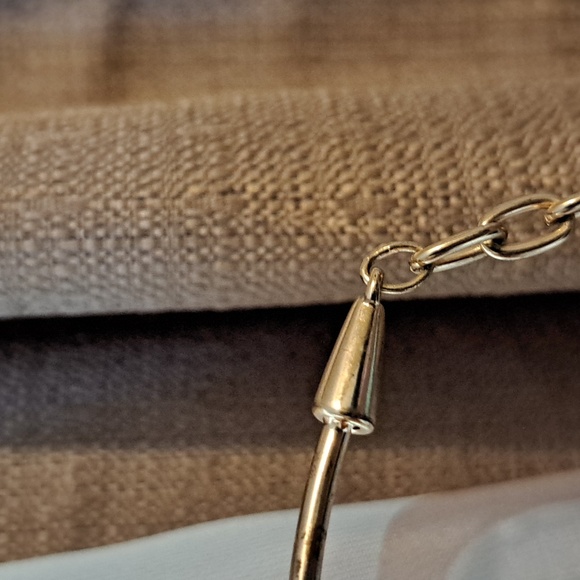 Two C1946 Vintage Gold Tone and SilverTone Choker Bundle - Picture 7 of 12